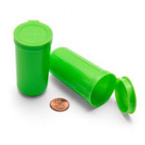 CoolJarz Flipz 13 drams (1g) : Opaque Green