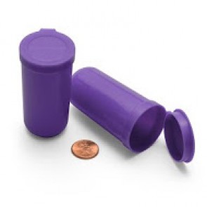 CoolJarz Flipz 13 drams (1g) : Opaque Purple