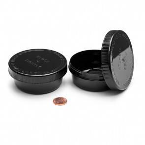 Cooljarz Bowlz 30 dram (Eighth oz) : Opaque Black