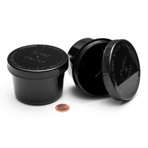 Cooljarz Bowlz 60 dram (Quarter oz) : Opaque Black