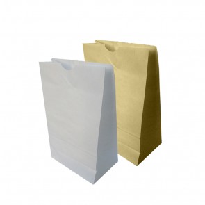 Stand Up Paper Pharmacy Bags #4 : 5" x 3" x 9.75"