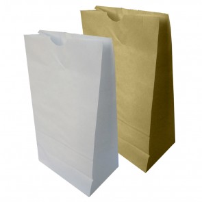 Stand Up Paper Pharmacy Bags #8 : 6" x 4"x 12"