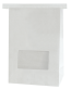Paper Window Bag w/ Attached Tie : Large : White